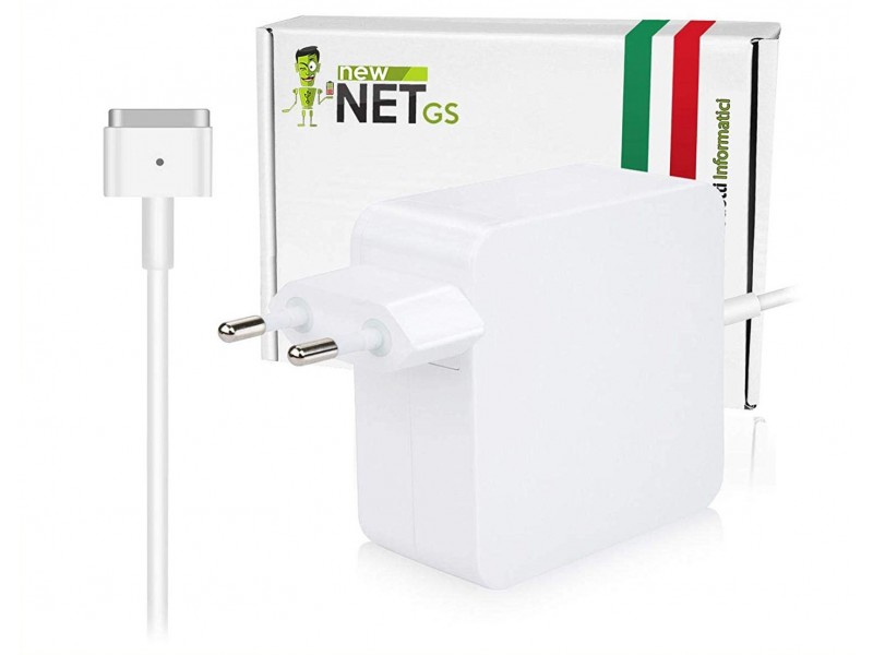 Alimentatore New Net per Apple Macbook Air 13” inizio 2015 45W– 14.85 V / 3.05 A – Magsafe 2