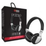 Cuffie Wireless SGS Pulse con alloggio Micro SD Nero