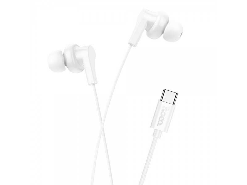 Auricolari HOCO M114 USB-C Bianco Auricolari HOCO M114 USB-C Bianco