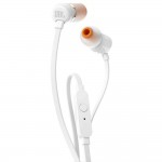 Auricolari con Microfono JBL TUNE 110 White Auricolari con Microfono JBL TUNE 110 White
