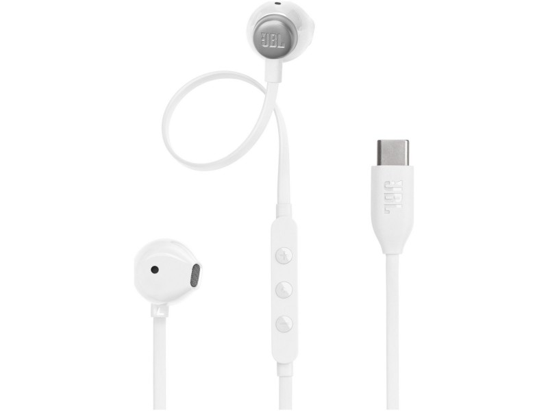Auricolari con Microfono JBL TUNE 305C TYPE-C White
