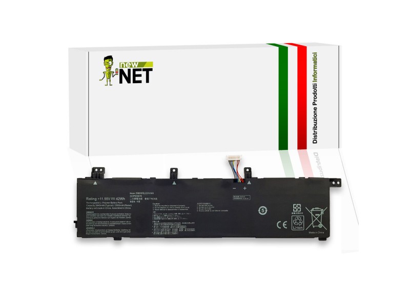 Batteria New Net per ASUS X432FA – 11,55 V / 3640 42 Wh mAh