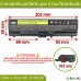 Batteria New Net per Lenovo ThinkPad T410 Serie 58Wh – 10.8-11.1 V / 5200 mAh
