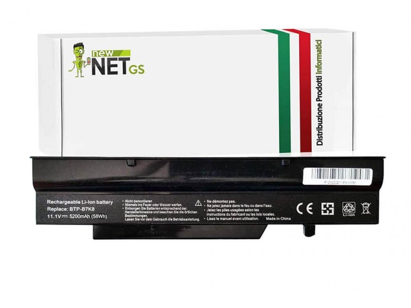 Batteria New Net per Fujitsu-Siemens Amilo 58Wh – 10.8-11.1 V / 5200mAh