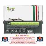 Batteria New Net per Acer Aspire ES1 Serie AC14B8K 48Wh – 15.2 V / 3220 mAh