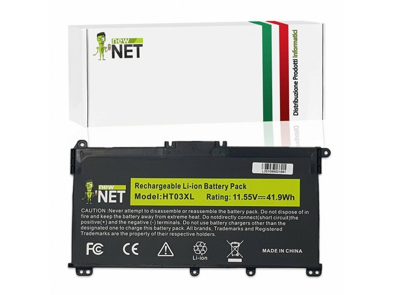 Batteria New Net per HP 250 G7 HT03XL – 11.55 V / 3620 mAh