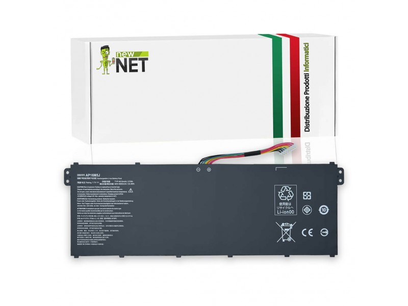 Batteria New Net per Acer Aspire 3 A315-21 Serie 37Wh – 7.7V / 4810mAh