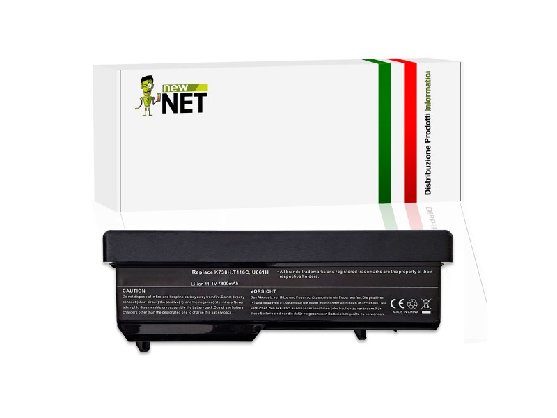 Batteria New Net per T116C Dell Vostro 1310 87Wh – 10.8-11.1V 7800mAh