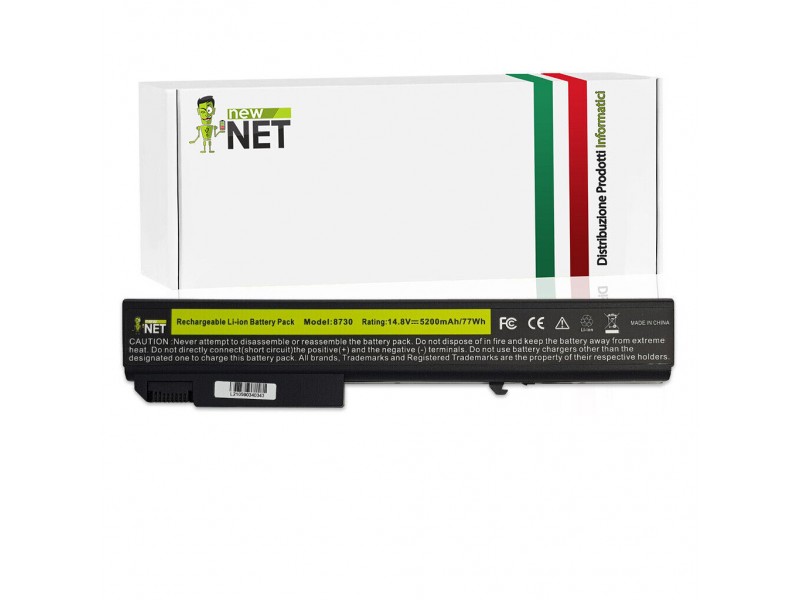 Batteria New Net per HP Elitebook 8530 Serie 75Wh – 14.4-14.8 V / 5200mAh