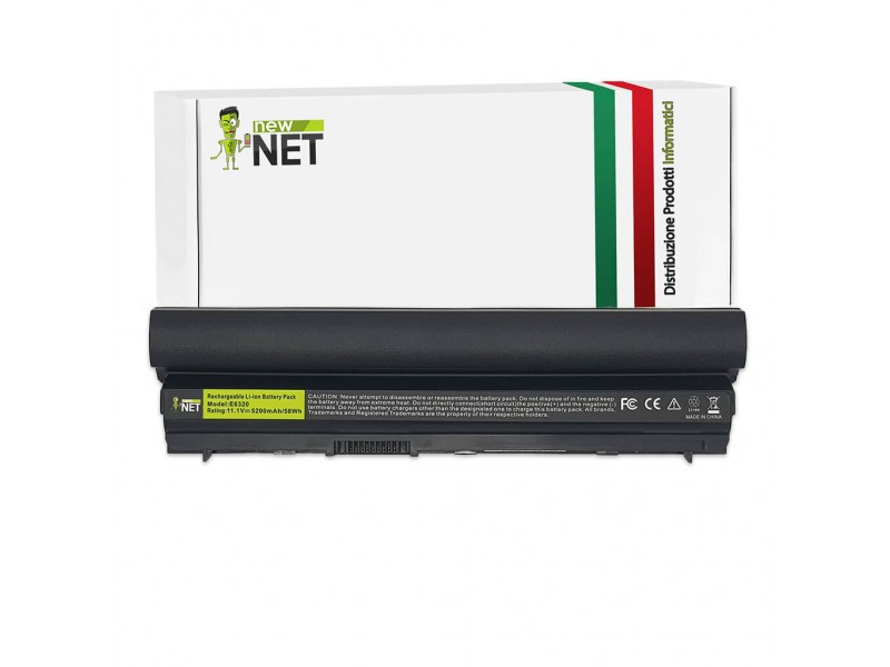 Batteria New Net per Dell Latitude E6320 Serie 58Wh – 10.8-11.1 V / 5200mAh