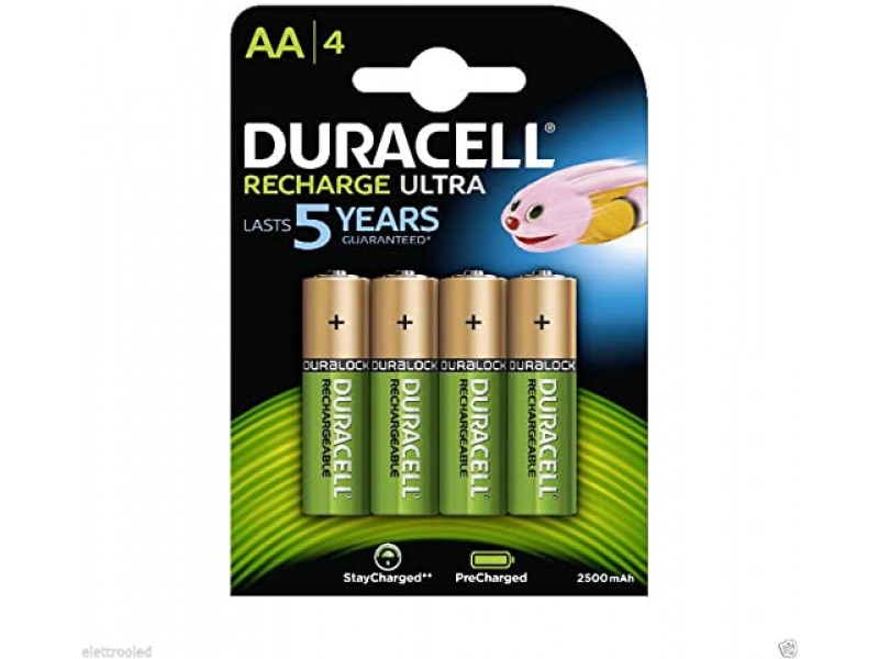 Batterie Ricaricabili DURACELL RECHARGE 2500Mah