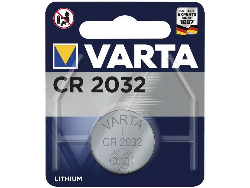 Batteria Litio CR2032 VARTA 3V 1PZ
