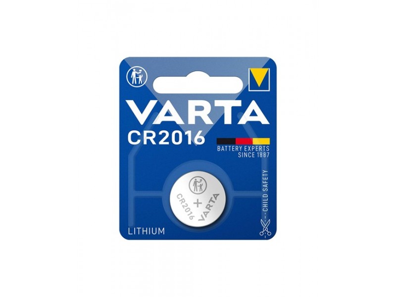 Batteria Litio CR2016 VARTA 3V 1PZ