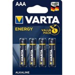 Batterie Alcaline VARTA AAA 4PZ