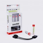 Batterie Ricaricabili AAA S3+ con ricarica diretta USB-C 900mWh S3REAA900-2RC 2pz
