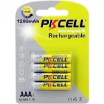 Batterie Ricaricabili AAA PKCELL 1200mAh TR-6906 4Pz