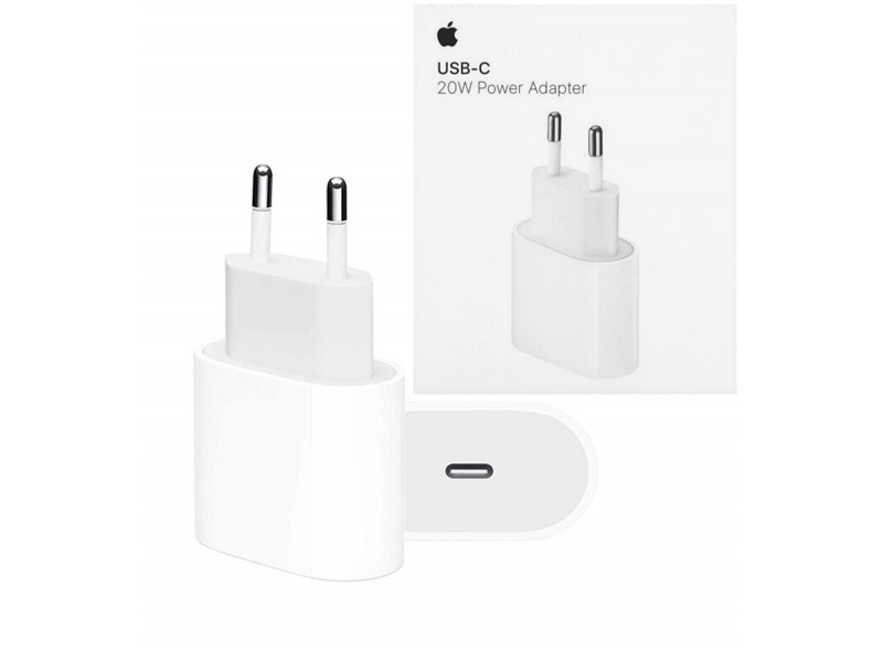 Caricabatterie APPLE MHJE3ZMA USB-C 20W Bianco