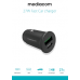 Caricabatterie per Auto Mediacom USB-A+C 27W MD-A170 Nero