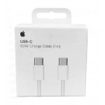 Cavo APPLE USB-C MQKJ3ZM/A 60W 1Mt Bianco