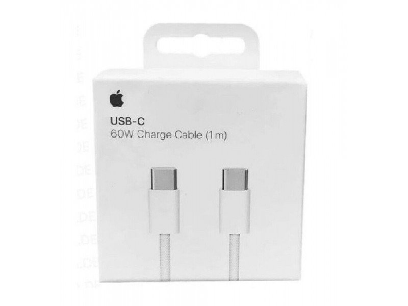 Cavo APPLE USB-C MQKJ3ZM/A 60W 1Mt Bianco