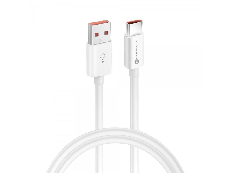 Cavo FORCELL USB-A to USB-C QC4.0 60W C336 1Mt Bianco