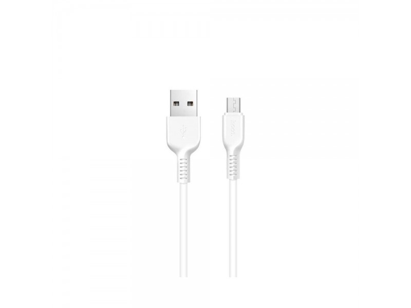 Cavo USB-A To Micro USB HOCO X20 2.4A 2MT Bianco