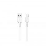 Cavo USB-A Type-C HOCO X20 Fast Charge 3A 1MT Bianco