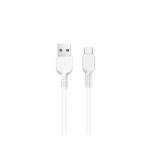 Cavo USB-A Type-C HOCO X20 Fast Charge 3A 2MT Bianco