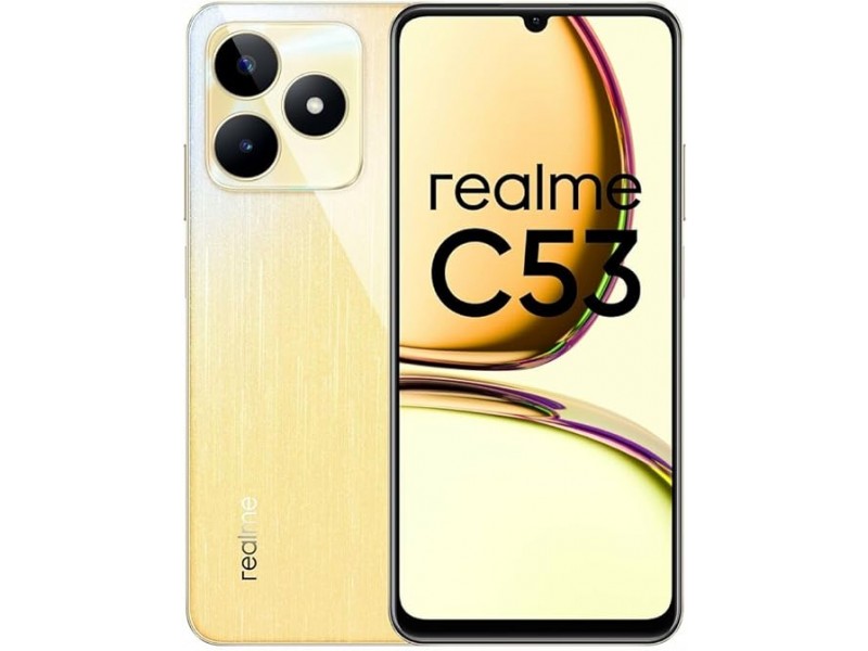 Realme C53 6GB+128GB 6,74'' DualSim Champion Gold