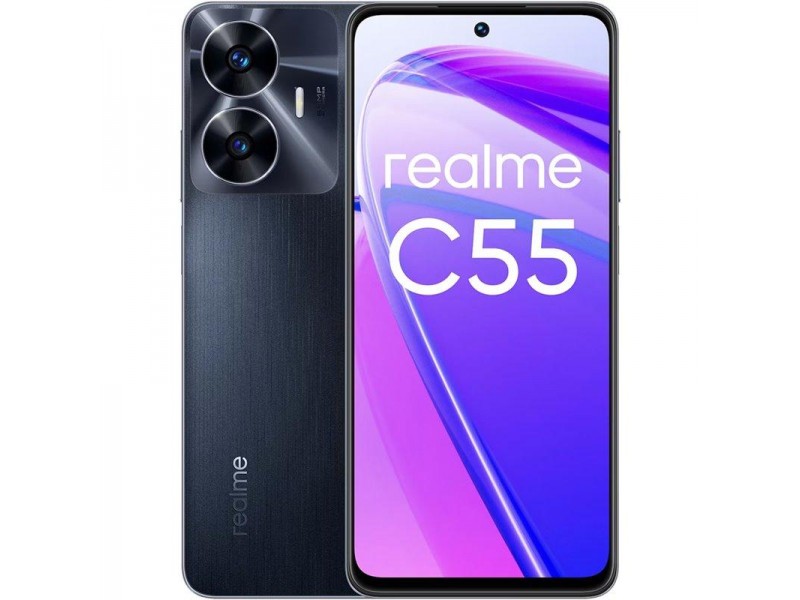 Realme C55 8GB+256GB 6,72'' DualSim Rainy Night