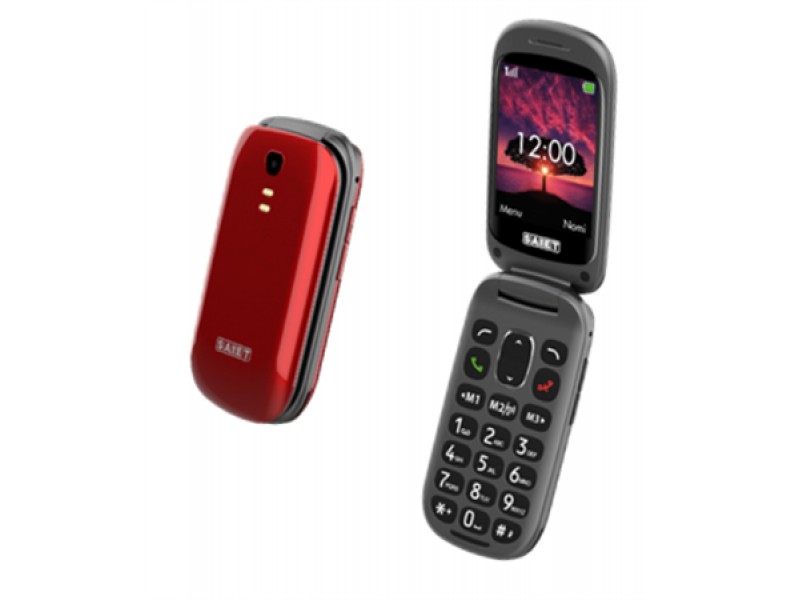 Saiet Focus Dual Band Tasti e Numeri Grandi Red