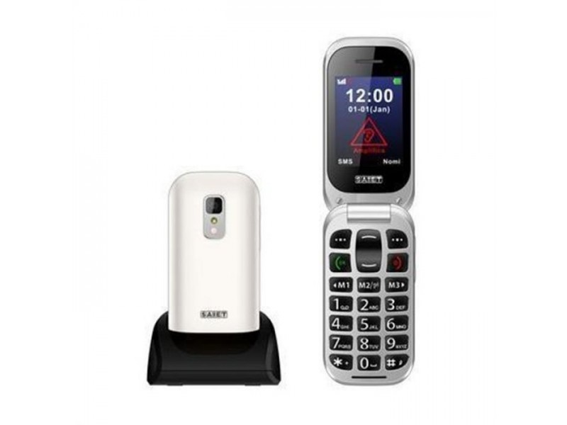 Saiet UnicoPlus Dual Band Tasti e Numeri Grandi White