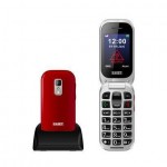 Saiet UnicoPlus Dual Band Tasti e Numeri Grandi Glossy Red