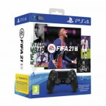 Controller PS4 Wireless DualShock 4 V2 Nero + FiFa 21