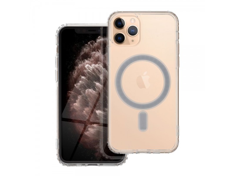 Cover Clear Mag per Iphone 11 Pro compatibile con MagSafe Trasparente