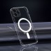 Cover Clear Mag per Iphone 15 con protezione fotocamere compatibile con MagSafe Trasparente