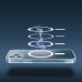 Cover Clear Mag per Iphone 15 Pro con protezione fotocamere compatibile con Mag Safe Trasparente