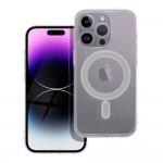 Cover Clear Mag per Iphone 14 Pro con protezione fotocamere compatibile con Mag Safe Trasparente