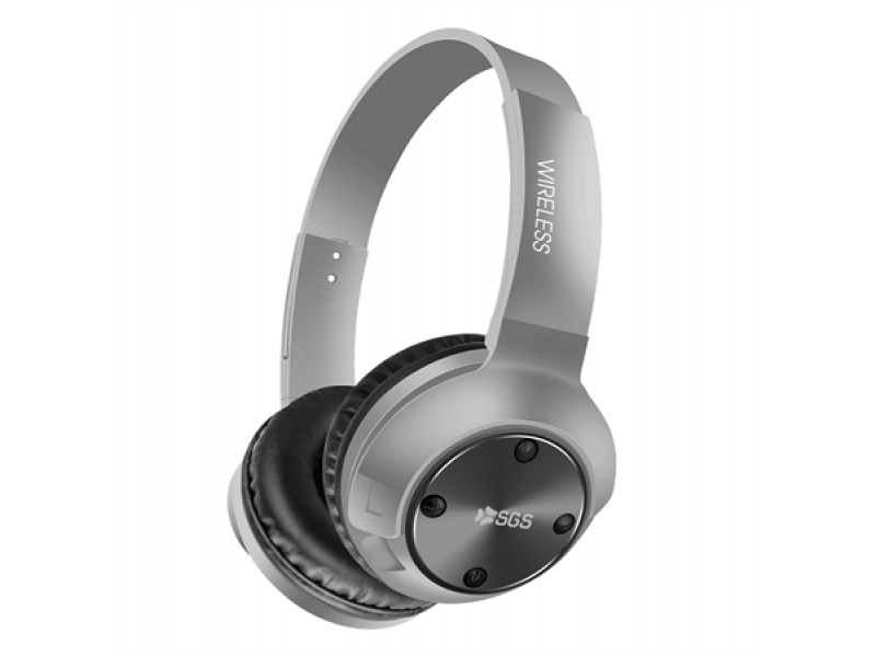 Cuffie Wireless SGS Boost On-Ear SGSBOOSTGY Grey