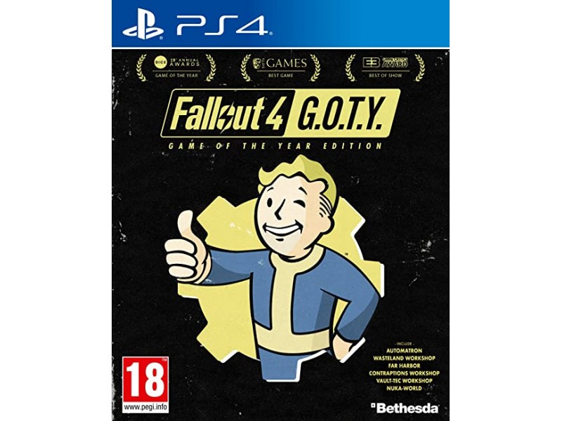 Fallout 4 GOTY - Game of The Year - PS4