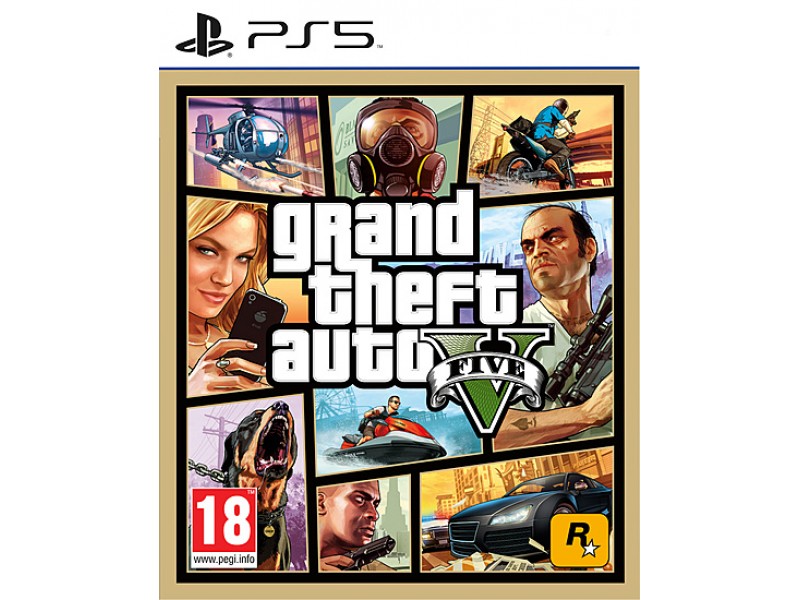 GTA Grand Theft Auto 5 - PS5