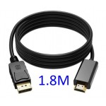 Cavo DisplayPort to HDMI Trustech 1.8 Mt Nero