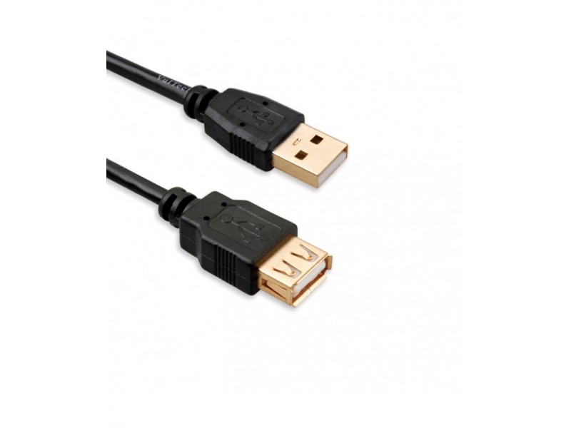 Cavo prolunga USB Connettori USB tipo A (maschio) + Connettore USB tipo A (Femmina) 5mt