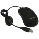 Mouse Wired Mediacom 100/MEB32 Optical USB/PS2 BX32 Nero