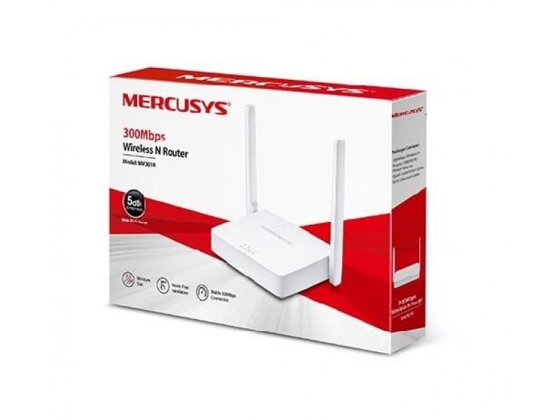 Router Wireless Mercusys MW301R N300Mbps 2.4GHz - Agile Config