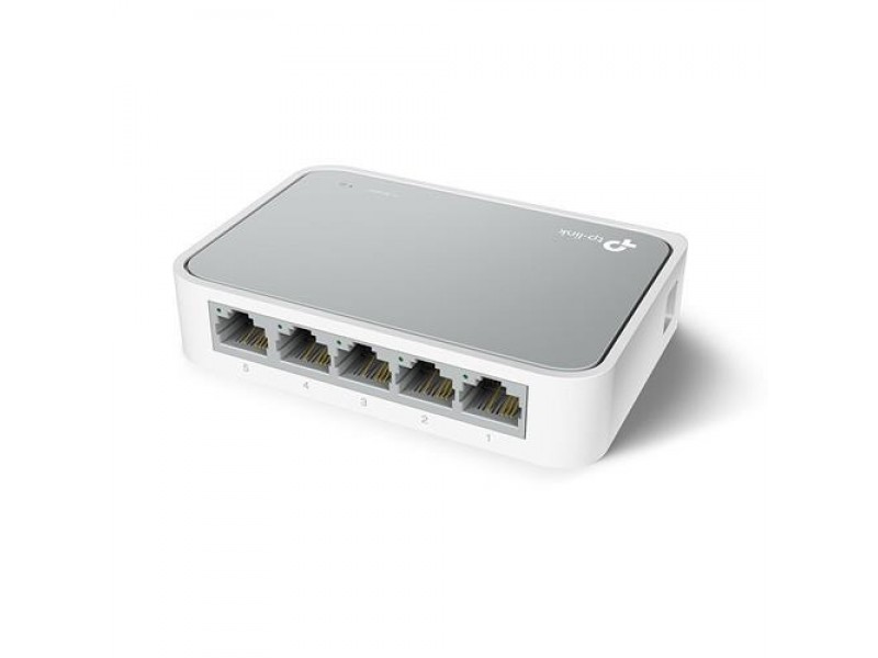 Switch 5 Porte Rj45 LAN TP-LINK TL-SF1005D Cavo di Rete 10/100