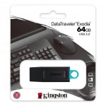 Pendrive 64GB Kingston DTX/64GB USB-A 3.2 Nero