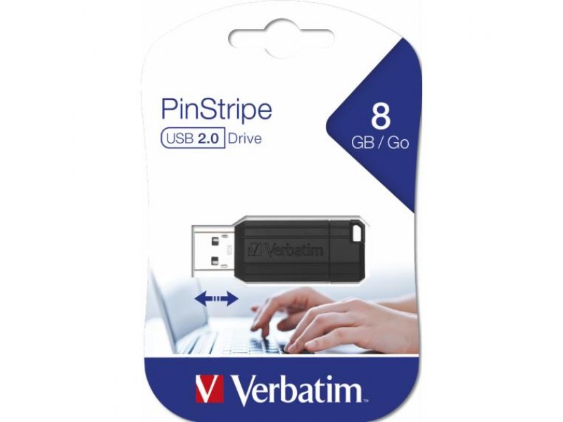 Pendrive 8Gb Verbatim 49062 Usb 2.0 Nero