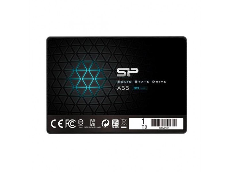 SSD Interno 1TB SATA-III 2,5" Silicon Power A55