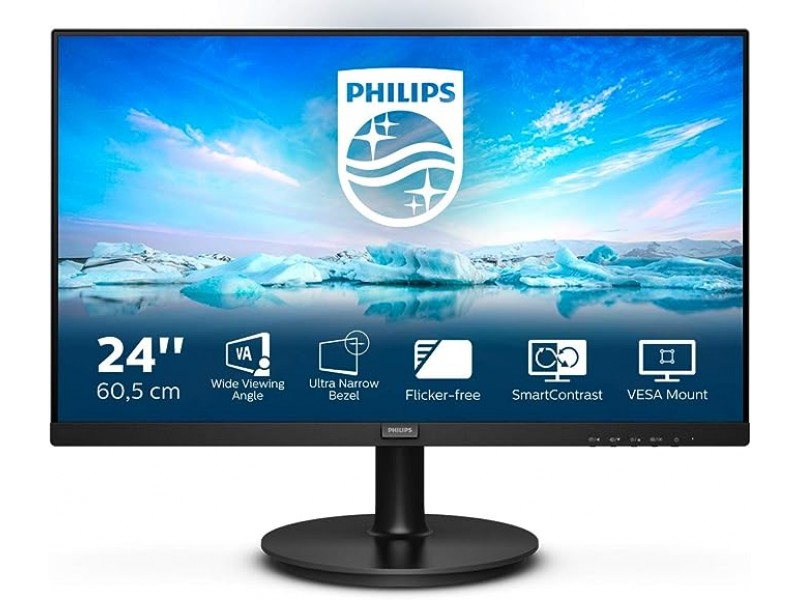 Monitor PHILIPS 241V8LA FHD 24'' 